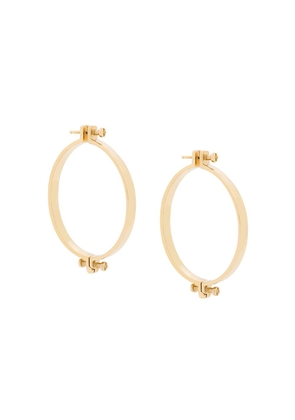 Annelise Michelson medium Alpha earrings - Gold