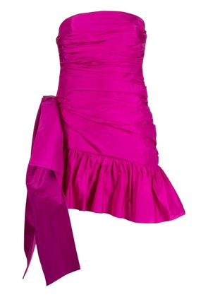 LoveShackFancy Noble mini dress - Purple