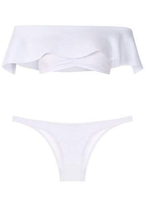 Amir Slama off-shoulder bikini set - White