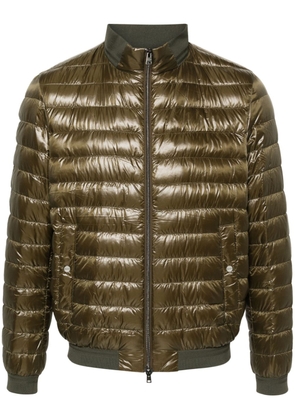 Herno zip-up padded jacket - Green