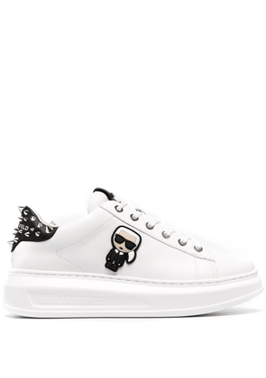 Karl Lagerfeld Kapri K/Ikonik patch chunky sneakers - White