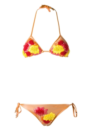 Amir Slama triangle bikini set - Yellow