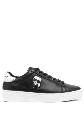 Karl Lagerfeld K/IKONIK leather sneakers - Black