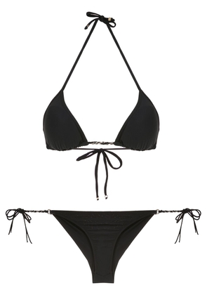Amir Slama plain bikini set - Black