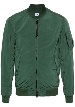 C.P. Company Lens-detail zipped jacket - Green