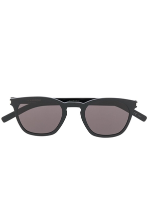 Saint Laurent Eyewear square frame sunglasses - Black