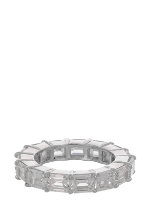 Fantasia by Deserio 14kt white gold cubic zirconia eternity ring