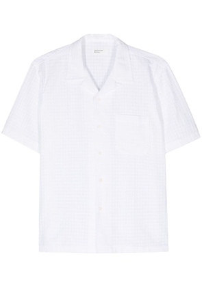 Universal Works Road polka-dot cotton shirt - White