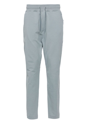 C.P. Company rubberised-logo cotton track pants - Grey