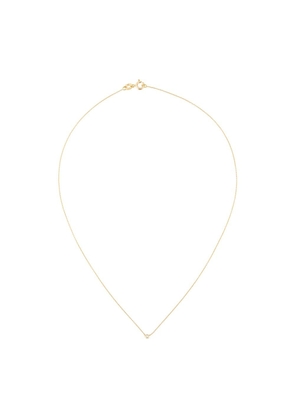 Wouters & Hendrix Gold single diamond short necklace - Metallic