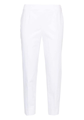 Peserico dart-detailing trousers - White