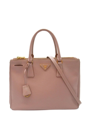 Prada Pre-Owned 2010-2023 Saffiano Lux Galleria Double Zip satchel - Pink