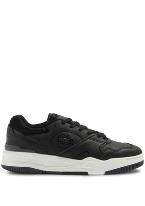 Lacoste Lineshot panelled leather sneakers - Black