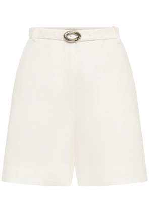 Nicholas Lavinia linen shorts - White