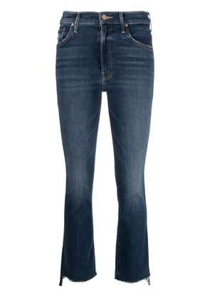 MOTHER mid-rise cropped jeans - Blue