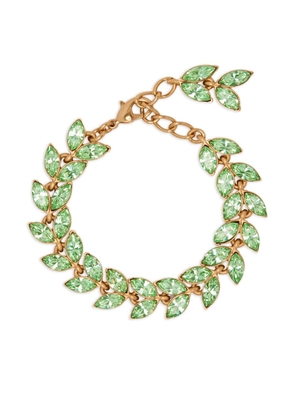 Oscar de la Renta Crystal Leaves bracelet - Green