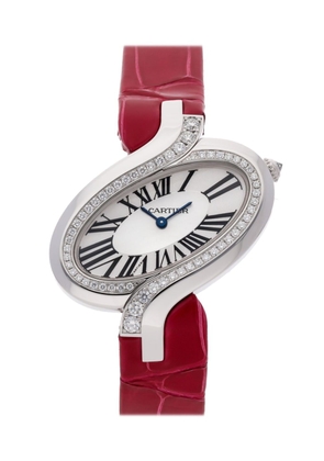 Cartier pre-owned Delices 38mm - Silver