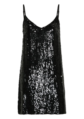 P.A.R.O.S.H. Gabriel sequinned mini dress - Black