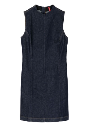 SPANX sleeveless denim mini dress - Blue