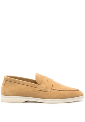 Scarosso Luciano suede loafers - Neutrals