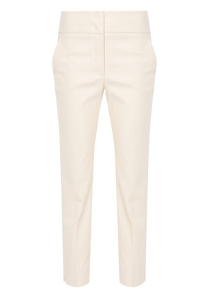 Peserico slim-fit cropped trousers - Neutrals