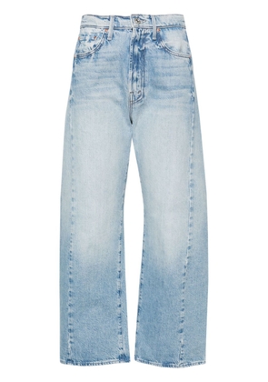 MOTHER Half Pipe high-rise wide-leg jeans - Blue