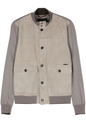 Moorer KANT-KMU panelled jacket - Neutrals