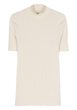 Malo ribbed-knit top - White