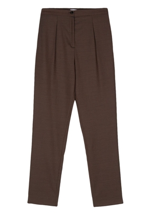 Boglioli pleat-detail trousers - Brown