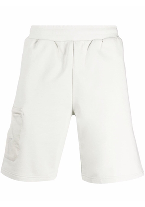A-COLD-WALL* embroidered logo track shorts - Neutrals