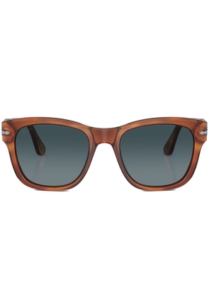 Persol round-frame straight-arm sunglasses - Brown