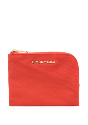 Bimba y Lola logo-lettering wallet - Orange