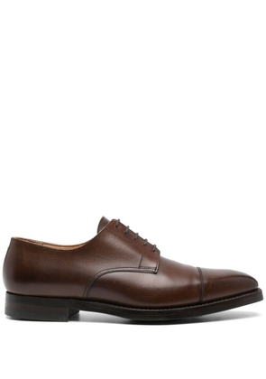 Crockett & Jones Norwich leather derby shoes - Brown