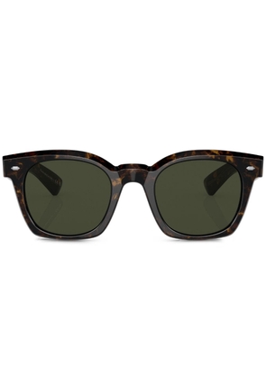Oliver Peoples Merceaux square sunglasses - Green