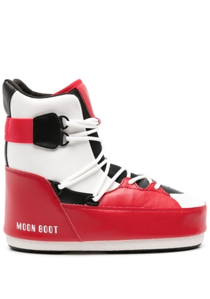 Moon Boot Snowboard lace-up sneaker boots - Red