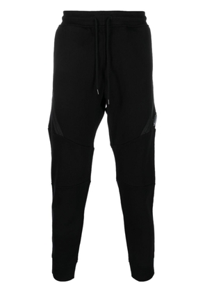 C.P. Company Lens-detail cotton-jersey track pants - Black