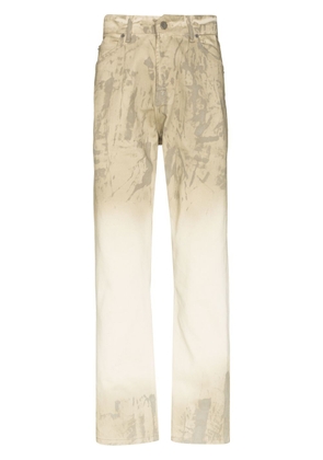 A-COLD-WALL* Corrosion straight-leg jeans - Neutrals