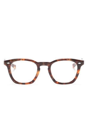 Eyevan7285 tortoiseshell round-frame sunglasses - Brown