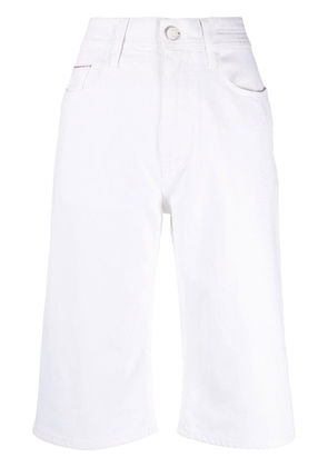 Jacob Cohën straight-leg denim shorts - White