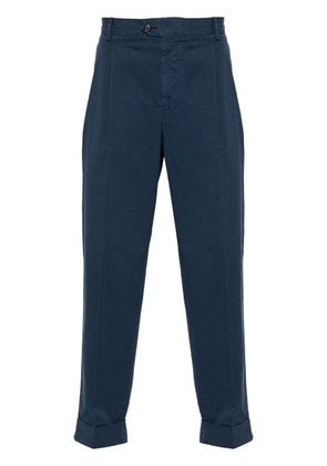 PT Torino slim-fit cotton trousers - Blue