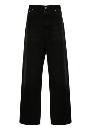 VTMNTS wide-leg baggy jeans - Black