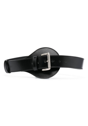Gianfranco Ferré Pre-Owned 2000s buckled leather belt - Black