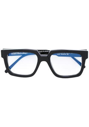 Kuboraum square frame glasses - Black
