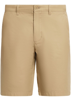Lacoste Slim-fit cotton shorts - Neutrals