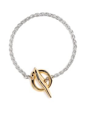 Tom Wood 18kt recycled gold plated Robin Duo bracelet - Silver