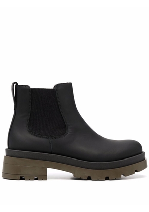 Scarosso Janet leather boots - Black