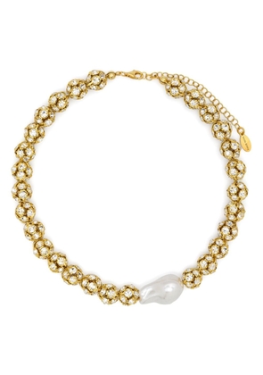 Magda Butrym embellished choker necklace - Gold