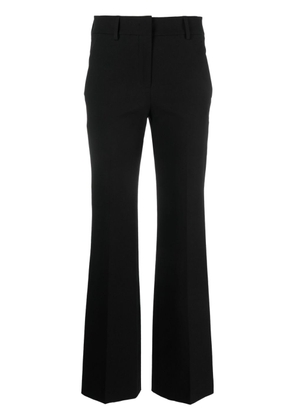 Incotex cotton flared trousers - Black