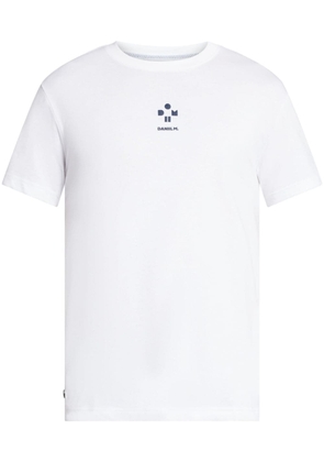 Lacoste white cotton-blend t-shirt