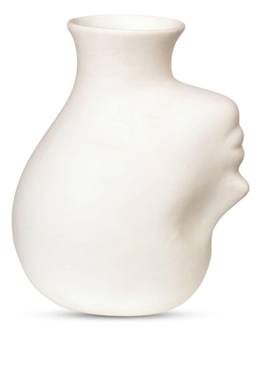 POLSPOTTEN head upside down vase - White